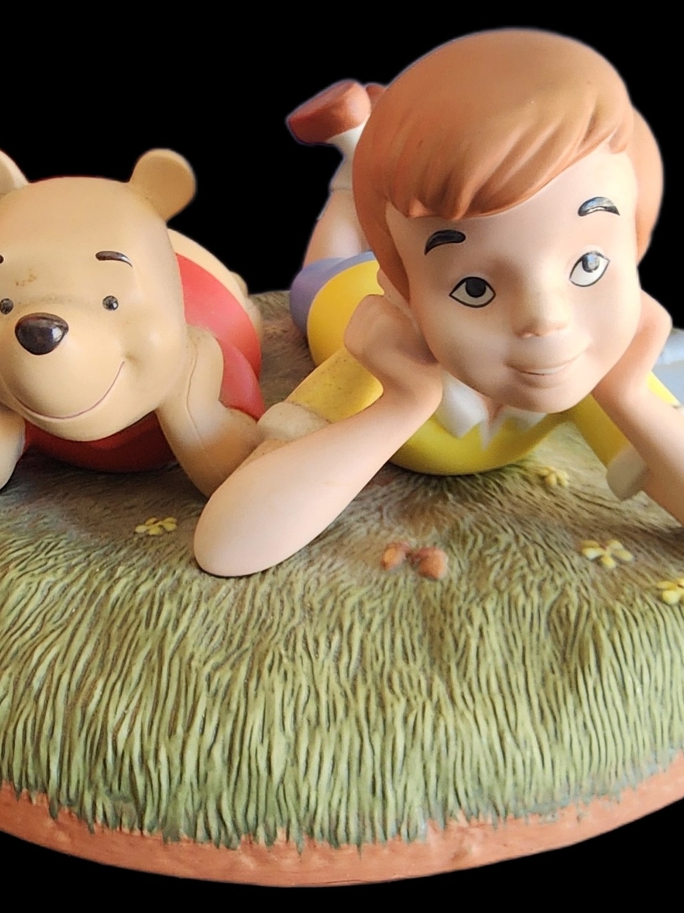 Disney Pooh Figurine "What I Like Best Is Just Being With You"